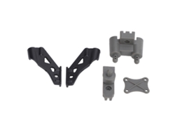 Repuestos Para Rc Wltoys 124008 124010: Tornillos De Montaje Del Alerón Y La Columna De La Carrocería
