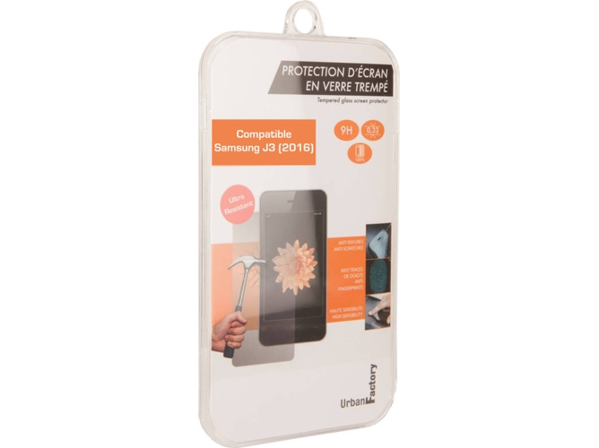 Protector de Pantalla URBAN FACTORY TGP34UF Samsung Galaxy J3 2016