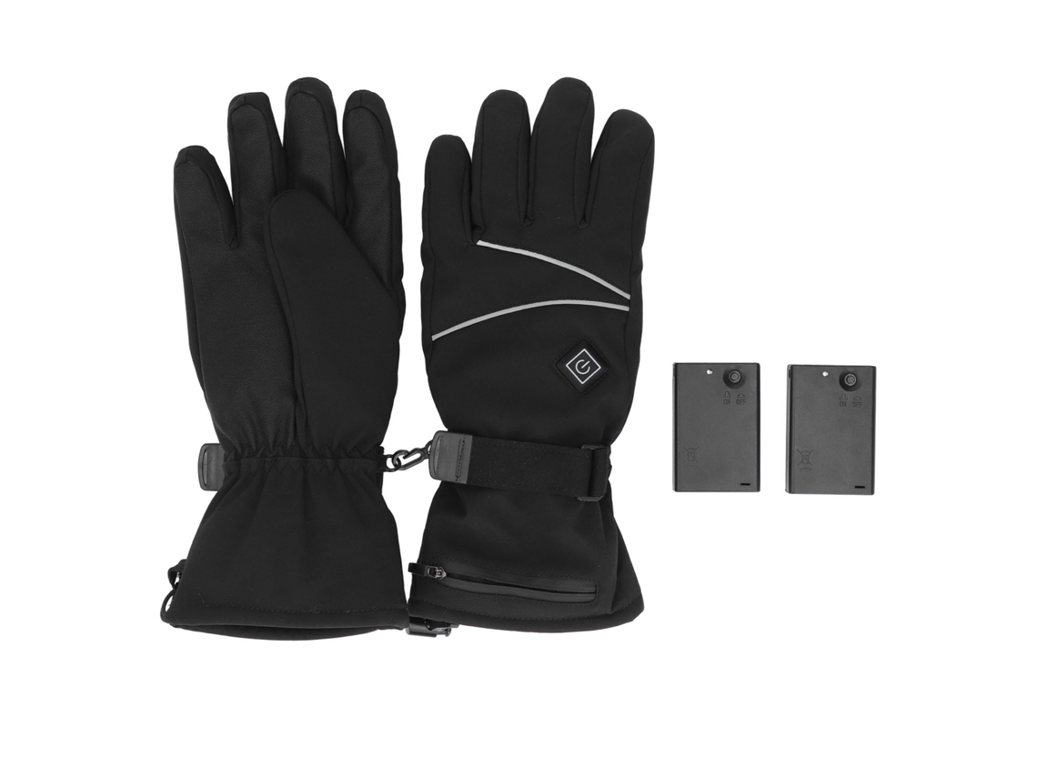 Guantes calefactables para esquí y snowboard con batería y 3 niveles de calentamiento para hombre y mujer.