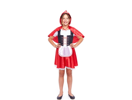Disfraz de Niña PARTILANDIA gorrito rojo con delantal (Tam.: 10-12 anos)