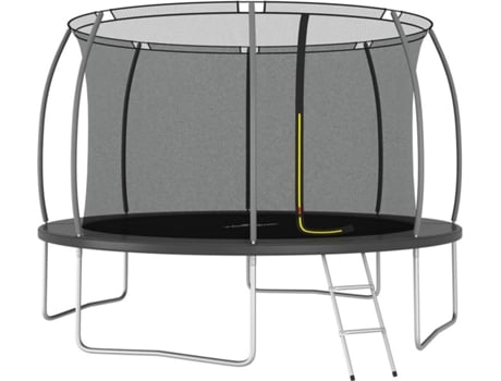 vidaXL Cama elástica redonda 366x80 cm 150 kg