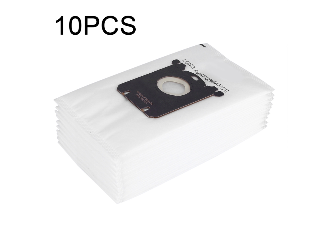 10 Bolsas De Filtro De Polvo Para Aspiradora Fc8202 Fc8204 Fc8208 Hr8345