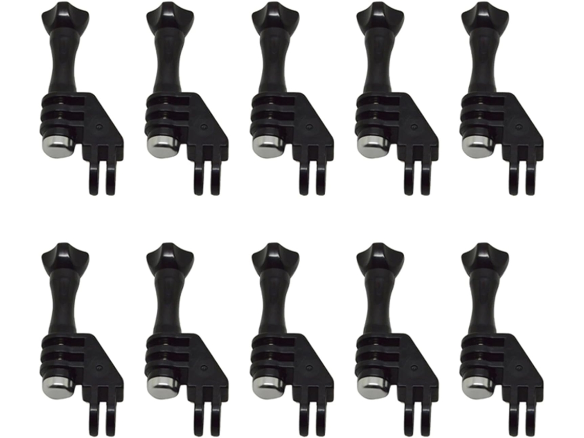 Adaptador De Dirección De 90 Grados (10 Unidades), Codo Con Tornillos De Mariposa Para Hero 4/3/3/2/1 Y Sj4000