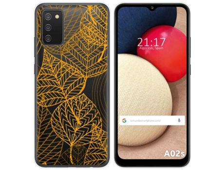 Carcasa Samsung Galaxy A02s TUMUNDOSMARTPHONE Dibujos Transparente Multicolor
