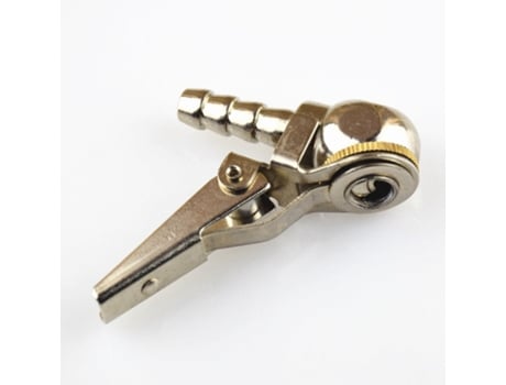Inflador automático del neumático del coche de la bola de latón del indicador del inflador del mandril del aire del neumático de 1/4 "npt con el cl...