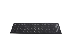 Adesivo De Teclado Japonês À Prova D'água Com Letras Brancas Para Notebook Desktop Pc Computador