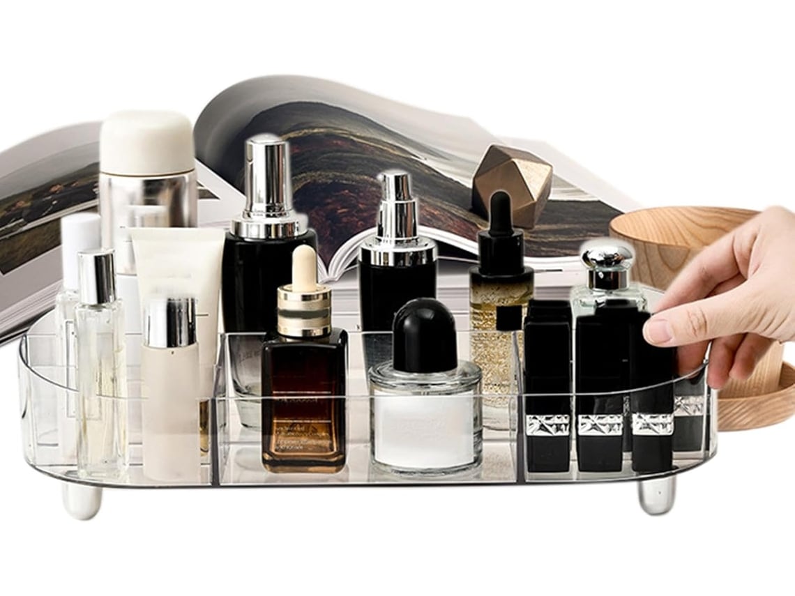 Caixa Organizadora Transparente Para Cosméticos - Organizador De Cosméticos
