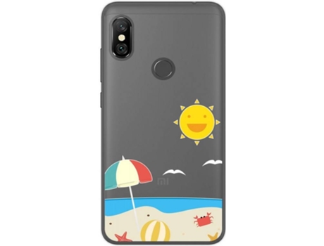 Carcasa Xiaomi Redmi Note 6 Pro TUMUNDOSMARTPHONE Playa Multicolor