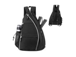 Mochila De Viaje Reversible, Bolso Bandolera Deportivo Negro, Para Pickleball SUNNY SPACES