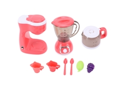 20du26 Juego de juguetes de cocina con cafetera y licuadora para niños