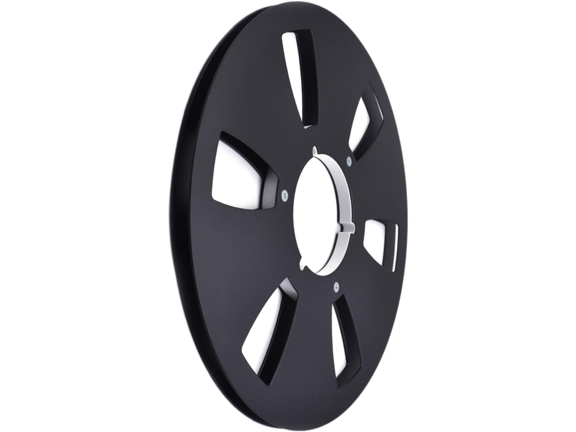 Carrete De Cinta De Aluminio De 6 Orificios Para Disco Abierto De 1/4" (10,5 Mm)