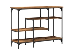 Maison Exclusive - Mesa Consola Con Estante Madera Vieja 100 X 35 X 75 Cm