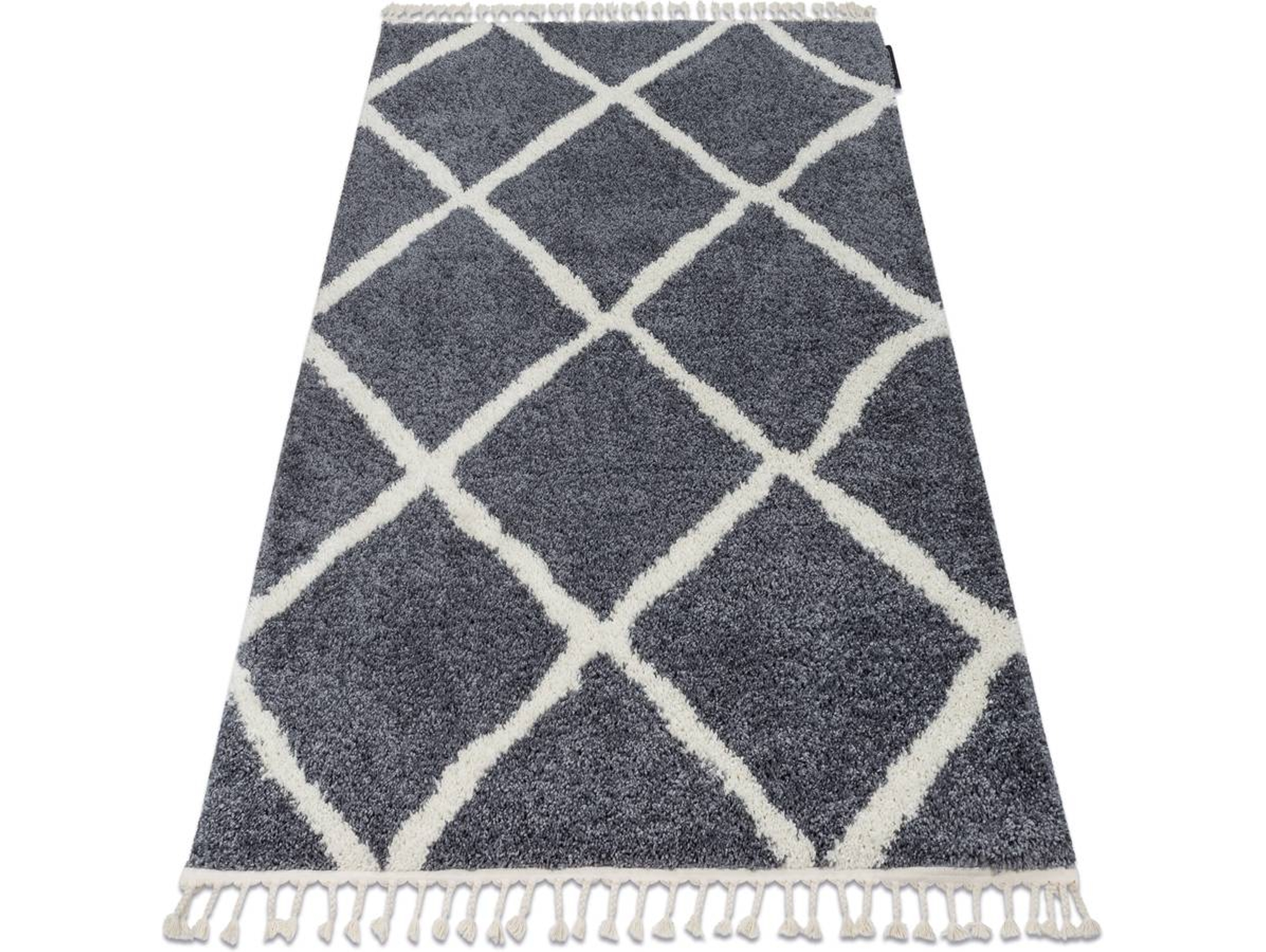 Alfombra DYWANY LUSZCZOW Berber Cross B5950 (Gris - 80 x 150 cm - Polipropileno)