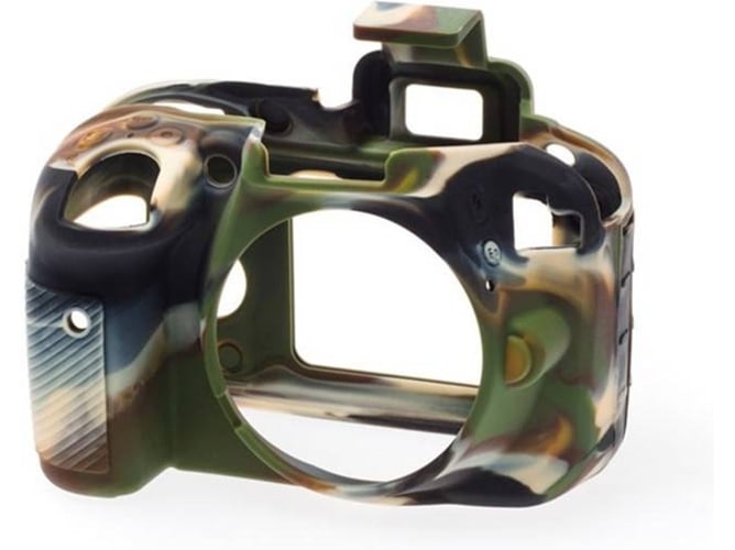 Funda silicona EASYCOVER Nikon D3300/3400 Camuflaje