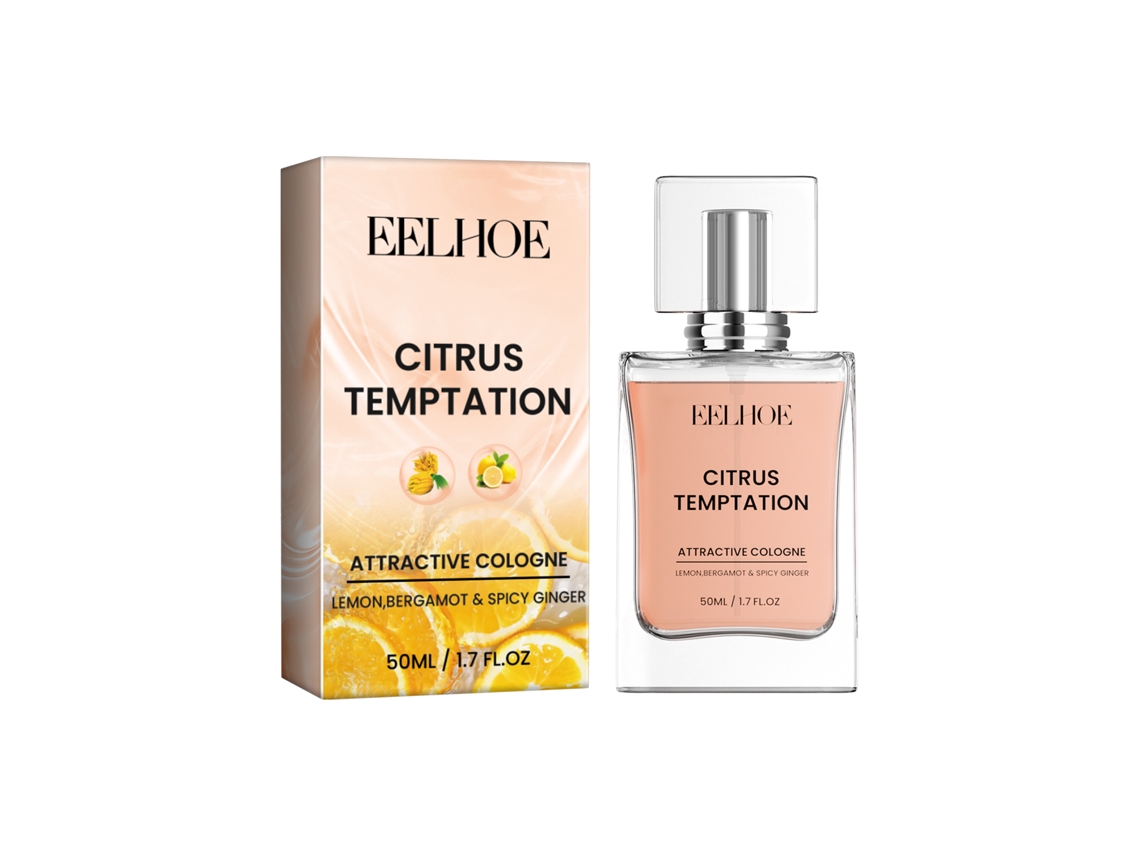 Perfume Eelhoe Cupido Citrus: fragancia duradera, natural, fresca y portátil para parejas.