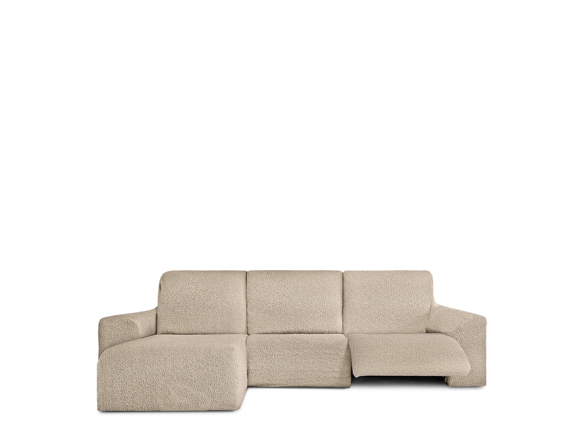 Funda para chaise longue de brazo corto izquierdo EYSA ROC Beige 120 x 120 x 360 cm