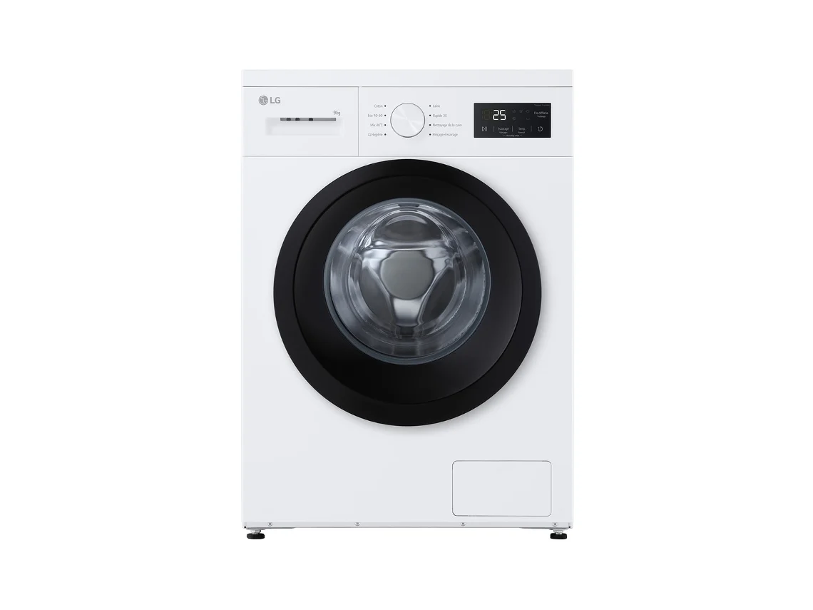 Lavadora LG F94N15WHS de carga frontal, 9 kg, 1400 rpm, blanca