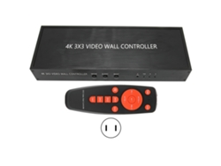 Controlador de pared de video 4k 3x3