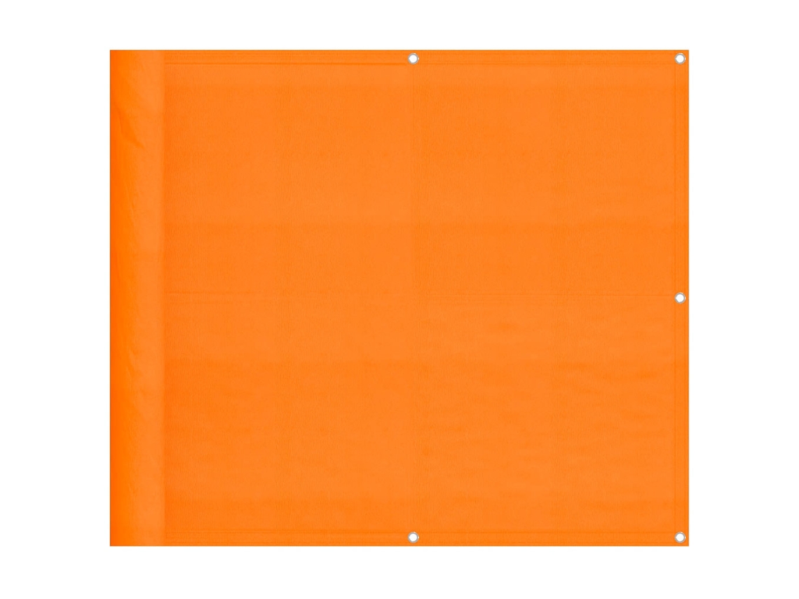 Maison Exclusive - Mampara De Balcón Naranja 90x800 Cm 100% Poliéster Oxford