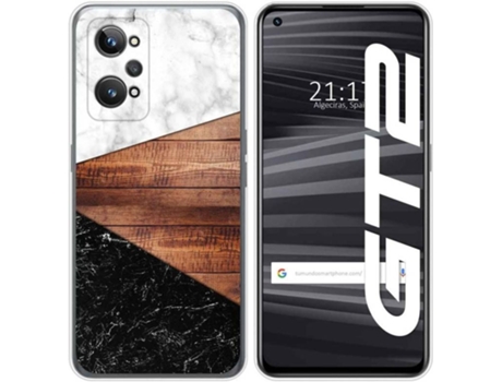 Carcasa para Realme GT 2 5G TUMUNDOSMARTPHONE Dibujos Mármol 11 Multicolor