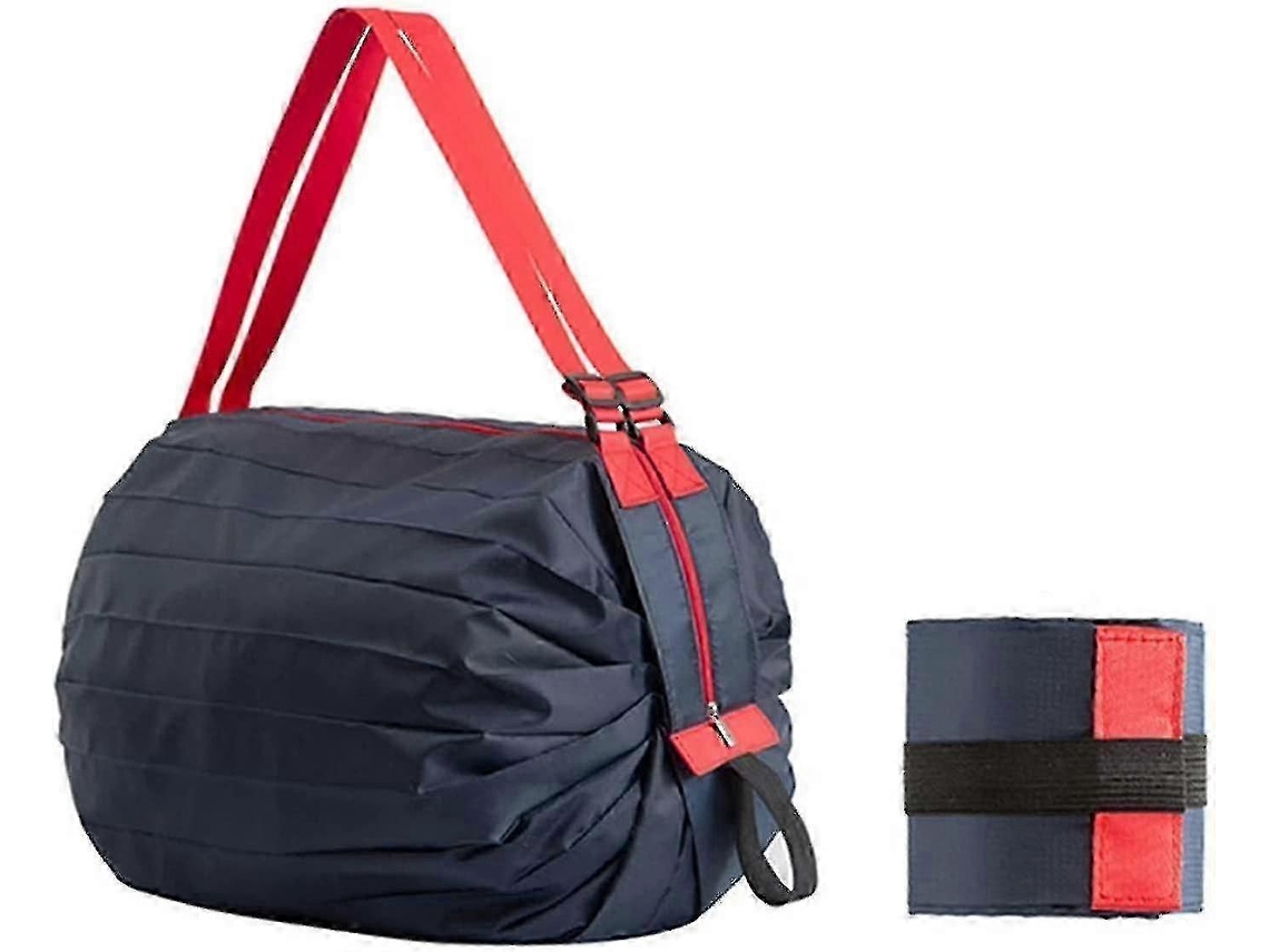 Bolsa de la compra plegable y portátil, de gran capacidad, multiusos, para guardar objetos, ideal para deportes y viajes. GOKOCO