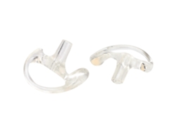 Marco De Silicona Suave Y Transparente Para Auriculares Con Tubo Espiral (grande)