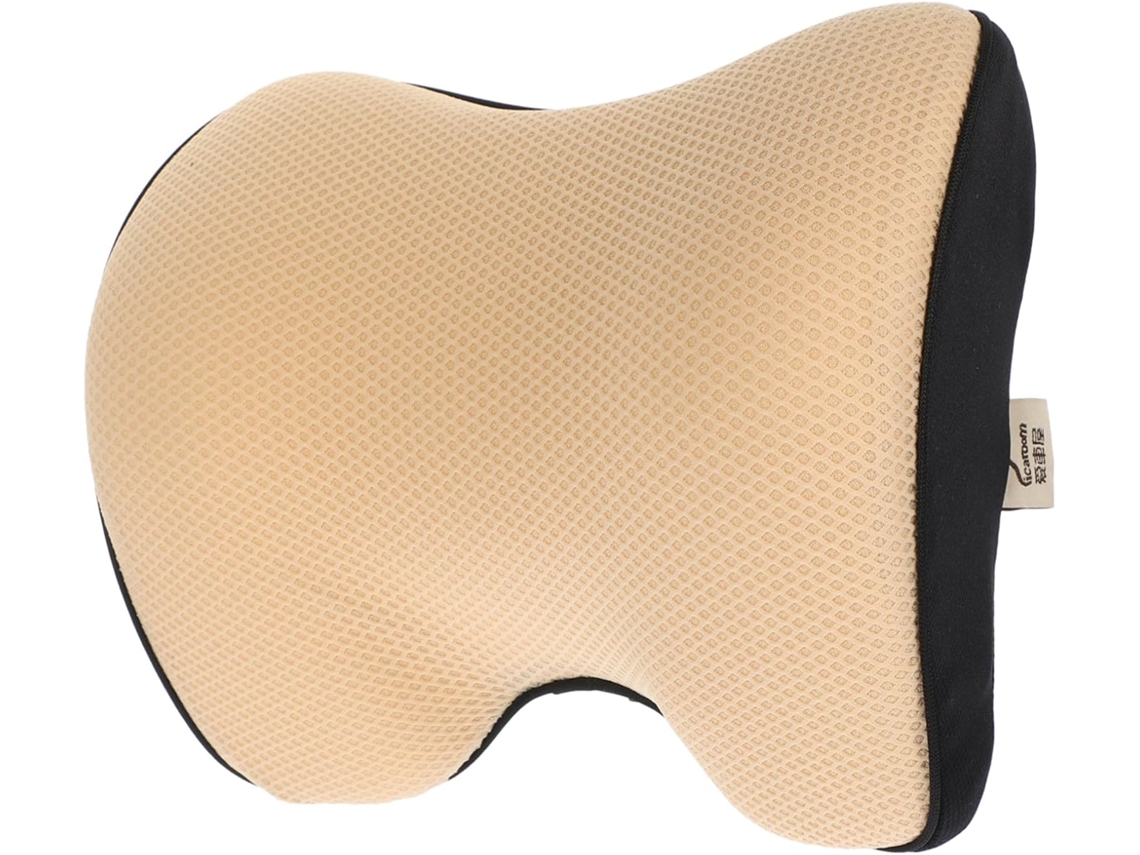 Almohada Cervical Ergonómica De Espuma Viscoelástica Para Coche, Extraíble Y Transpirable.