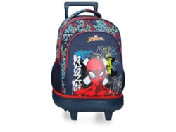 Mochila compacta desmontable Graffiti de Spiderman MARVEL (azul marino 32x45x21cm) | MARVEL