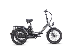 Triciclo eléctrico plegable Fafrees F20 Mate, 750 W, 48 V, 21 Ah, versión negra