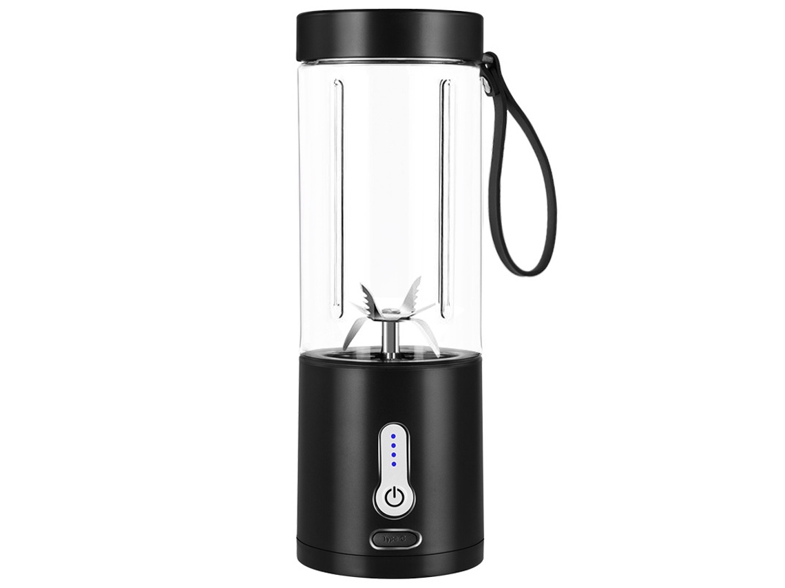 Mini Licuadora Recargable de 530ml con Batería de 4000mAh, para Frutas.