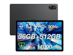 Tableta Mega 8 4g 13" 12gb/512gb Android 15 11000mah Negra Blackview
