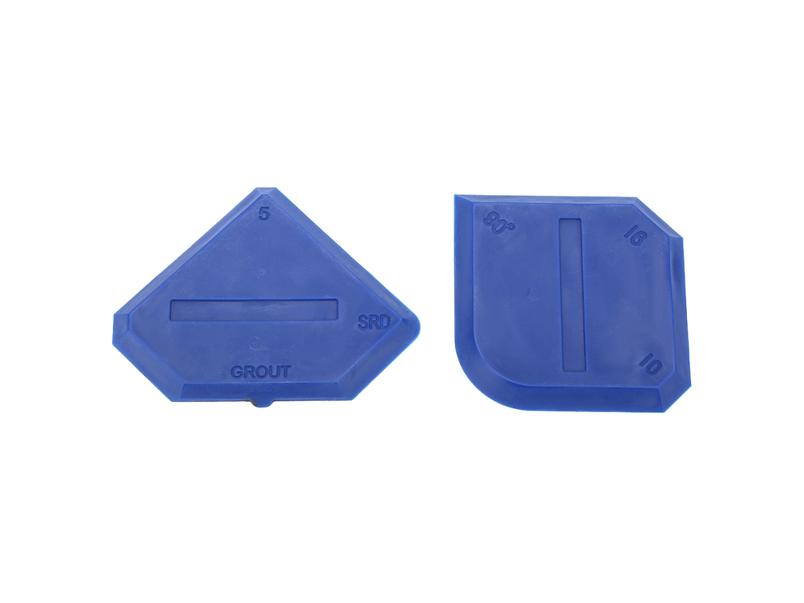 Kit De Herramientas De Sellado De Vidrio Con Cemento De Silicona (2 Piezas): Raspador Para Sellado Y Rejuntado.