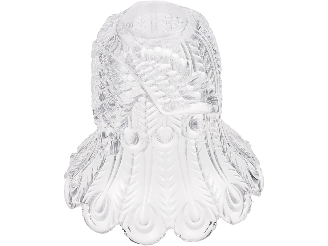 Cristal sencillo para una decoración romántica y protección contra el polvo. SFUSHOS