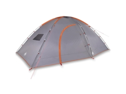 Tienda de campaña para 8 personas VIDAXL impermeable naranja