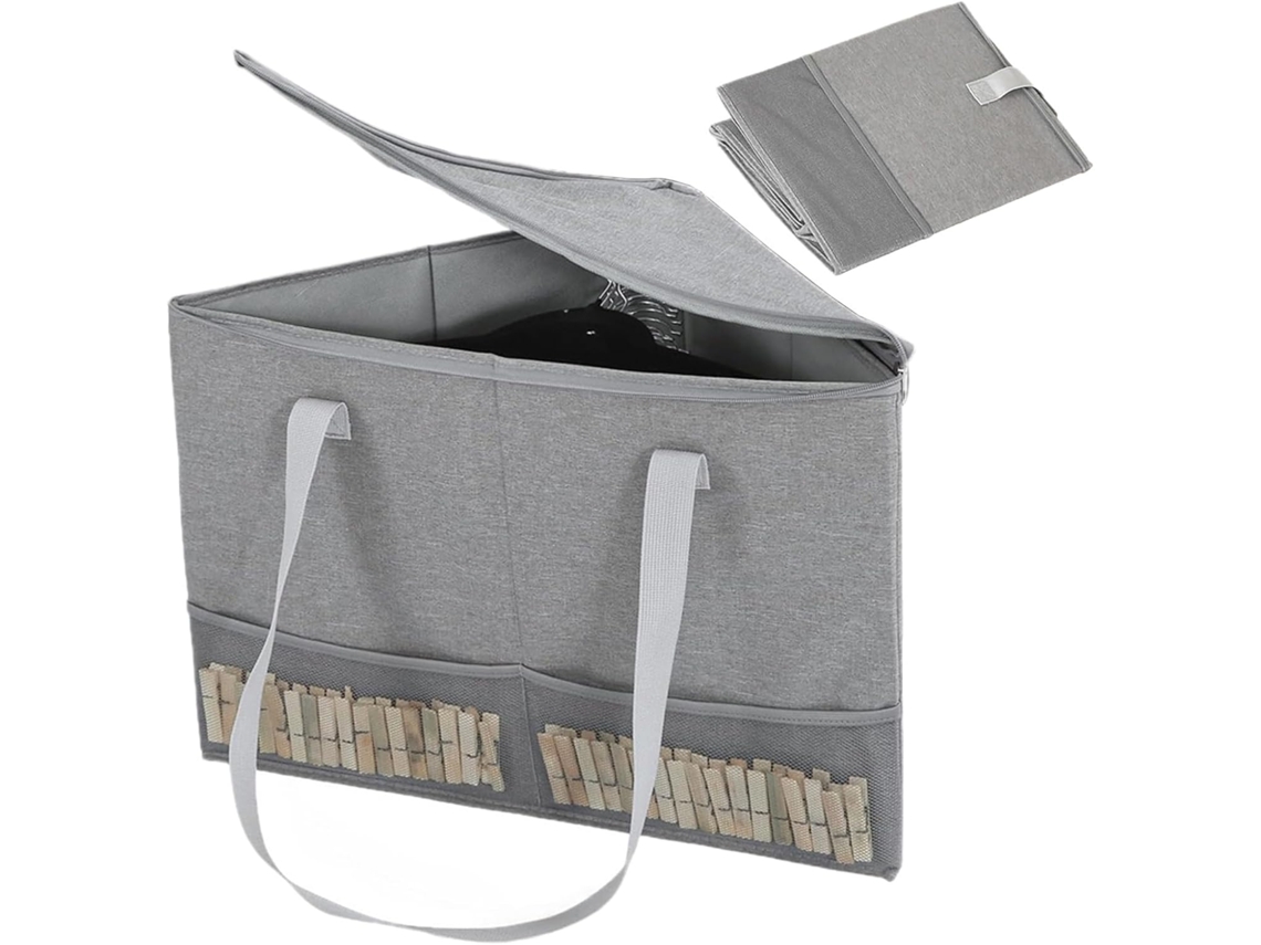 Organizador Perchas Contenedor Triangular Rígida Plegable Multifuncional Armario Dormitorio Viajes Hogar