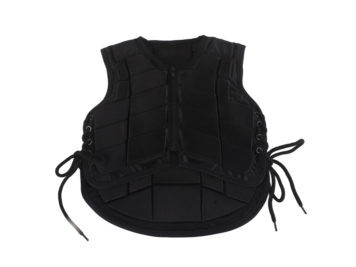 Chaleco de seguridad cómodo y protector para niños y niñas, ideal para entrenamiento de equitación (CS)