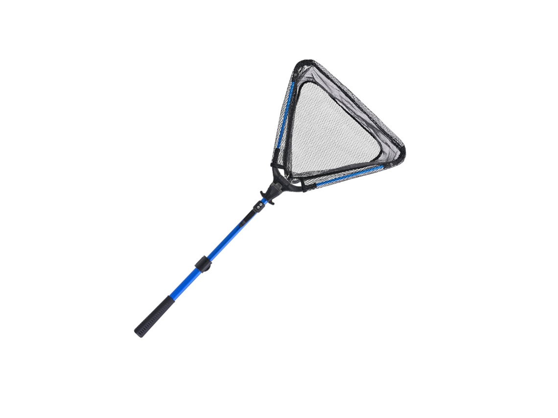 Red De Pesca Plegable Portátil De Aleación De Aluminio Con Telescopio Para Agua Salada Y Dulce.