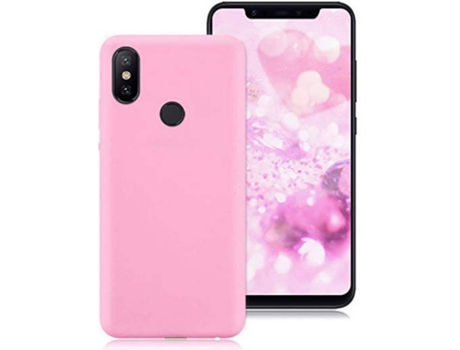 Carcasa Xiaomi Mi 8 Silicona Rosa