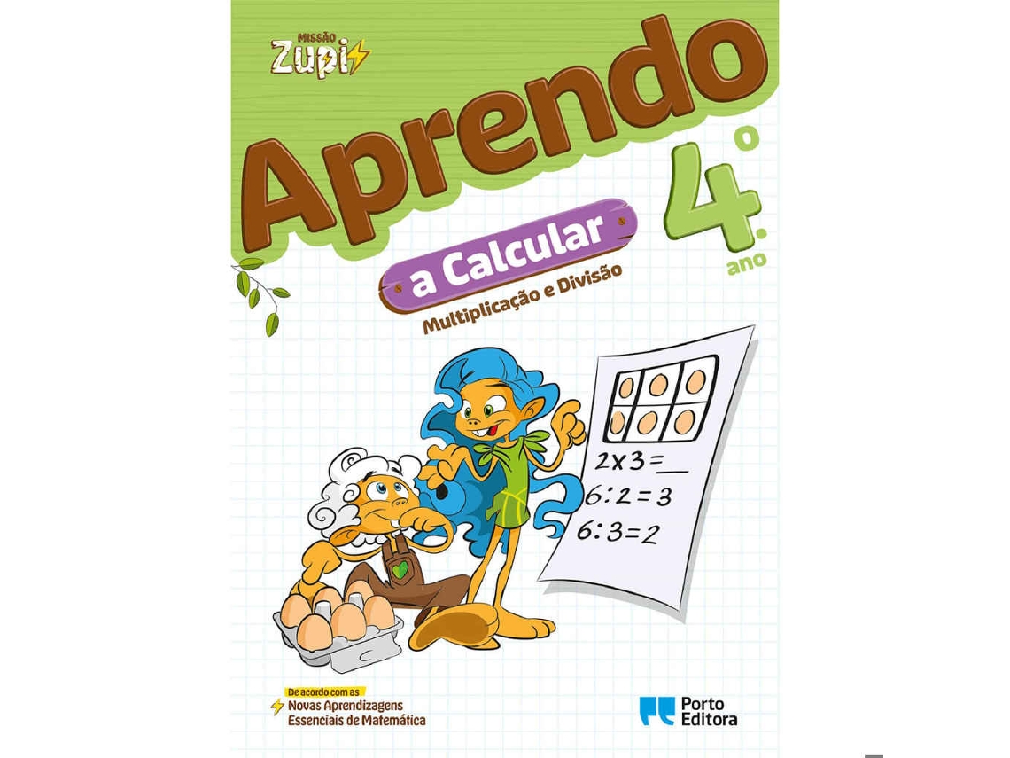 Libro Missão Zupi - Aprendo a Calcular - 4º Ano (Portugués)