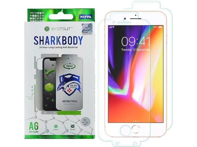 Protector de Pantalla Apple iPhone 7/iPhone 8 LMOBILE Full Cover