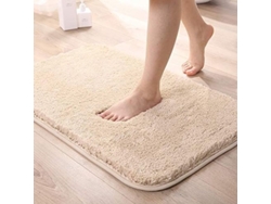 Tapete de Banho Antiderrapante Lavável, Macio, 50x80cm para Banheiro, Chuveiro e Quarto