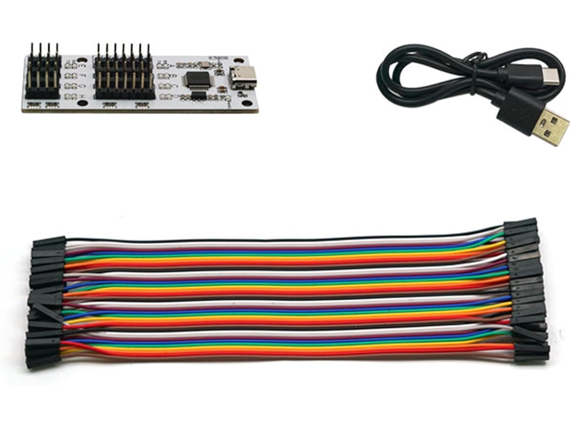 Módulo Convertidor Usb-c A 8 Puertos Para Transferencia De Datos De Alta Velocidad.