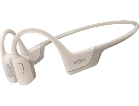 Auriculares Bluetooth Multipoint SHOKZ Openrun Pro (Open Ear - Micrófono - Beige)