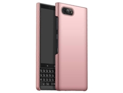 Funda Rígida De Pc Compatible Con Blackberry Key2, Carcasa Trasera De Color Sólido A Prueba De Golpes.