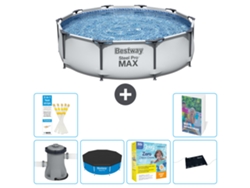 Bestway Piscina Bestway Steel Pro Max Redonda - 305x76 Cm - 7-peças S234