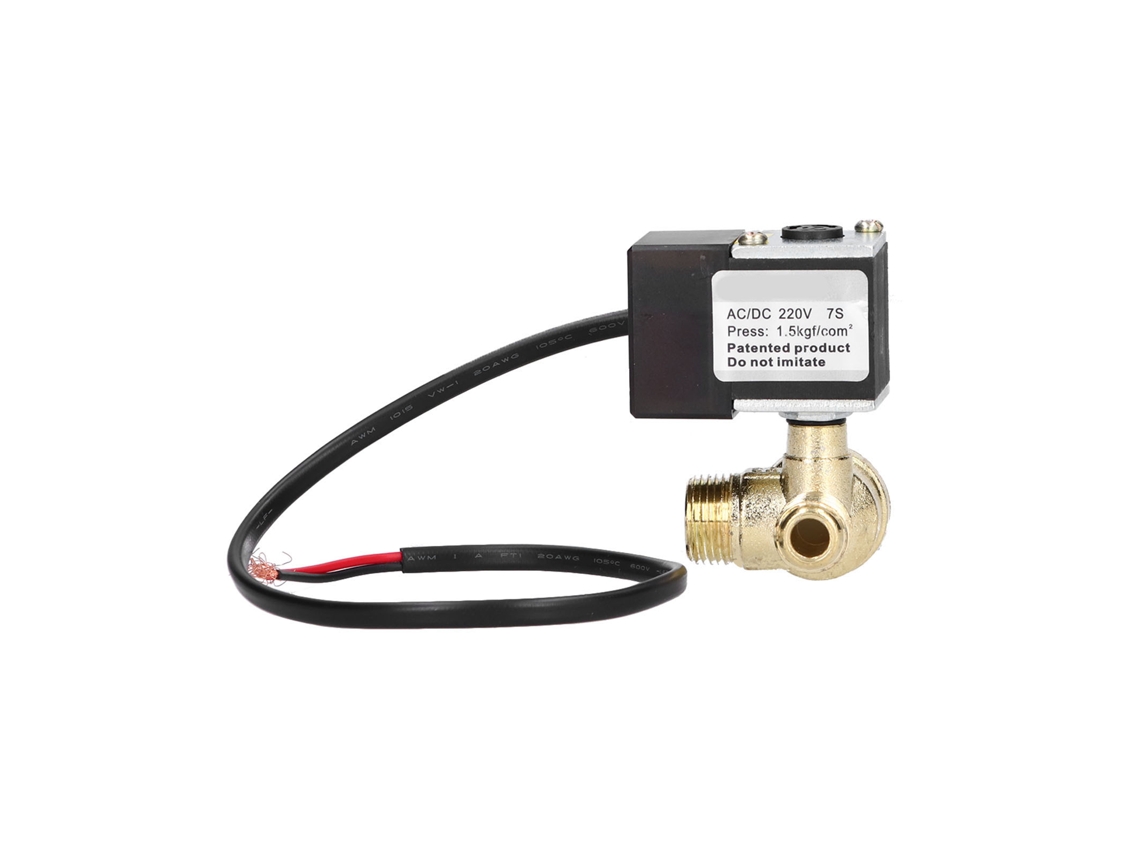 Válvula Solenoide Eléctrica Silenciosa Con Retardo Para Accesorios De Compresor De Aire Ots Ac/dc 220v