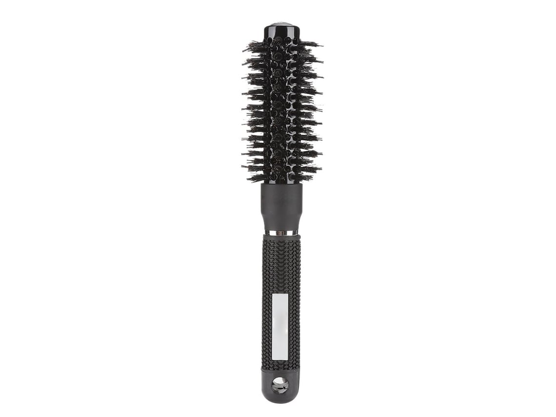 Peine Cilíndrico Portátil Con Rodillo Para Peinado, Mango Antideslizante Y Diseño Sin Daño Al Cabello