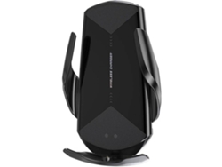 Cargador Carro Sem Fixação Sensor Qi Ventilação Carregamento YIZHOOD Negro
