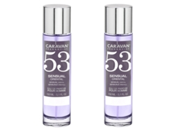 Set de 2 CARAVAN perfume de hombre nº53 - 150ml