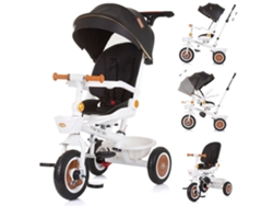Triciclo Con Asiento Giratorio Marathon Hasta 25 Kg De Chipolino - Black/white